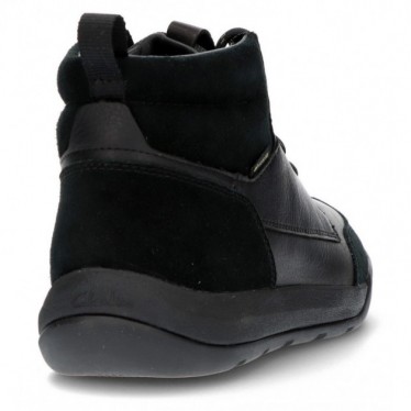 GORETEX CLARKS ASHCOMBE HIGTX ANKLE BOOTS BLACK