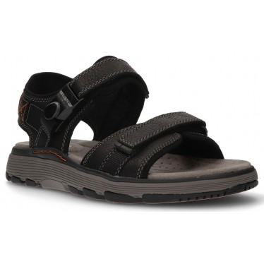 CLARKS SANDALS UN TREK PART 26131 BLACK