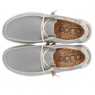 DUDE WALLY ECO SHOES GREY