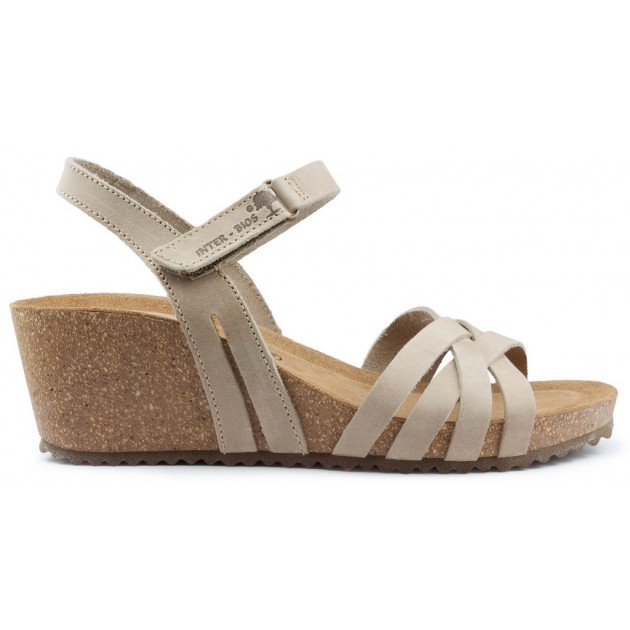 INTERBIOS DENON sandals BEIGE