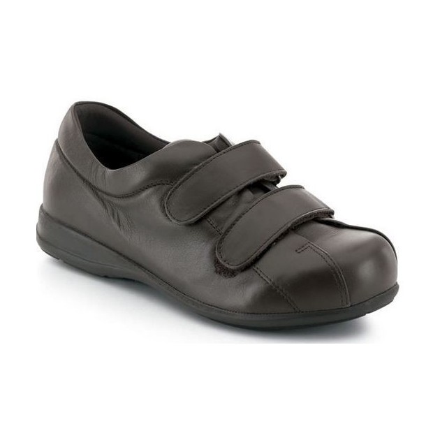 Unisex Velcro CALZAMEDI diabetic foot MARRON