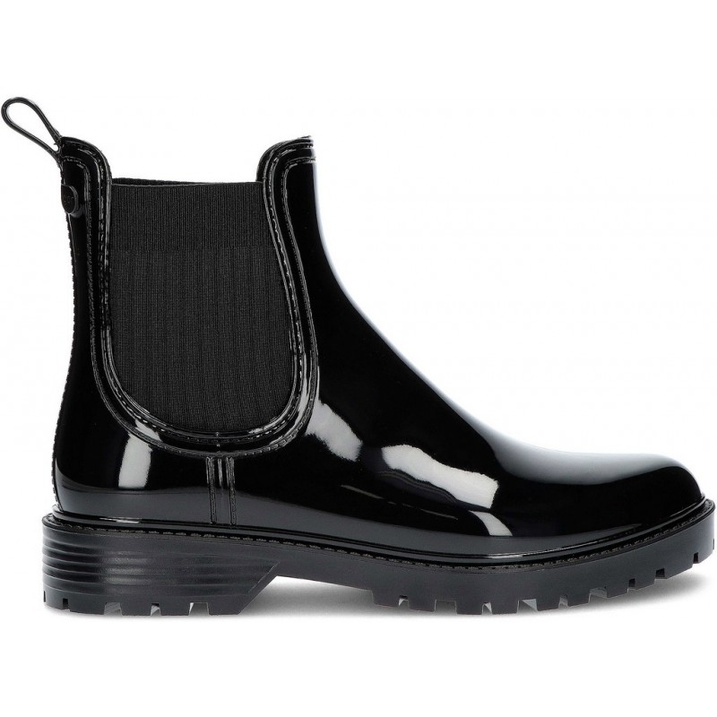 WOMAN WATER BOOTS IGOR TRAK GLOSS NEGRO