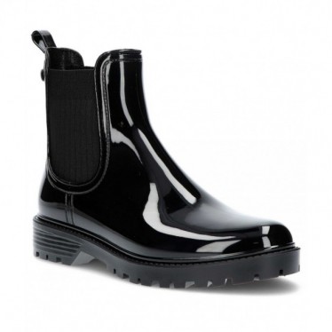 WOMAN WATER BOOTS IGOR TRAK GLOSS NEGRO