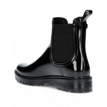 WOMAN WATER BOOTS IGOR TRAK GLOSS NEGRO