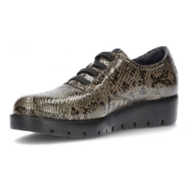 CALLAGHAN VIPERINA PATENT LEATHER SHOES TAUPE