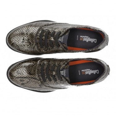 CALLAGHAN VIPERINA PATENT LEATHER SHOES TAUPE