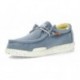 SHOES DUDE WALLY WASHED 1115 BLUE_STONE