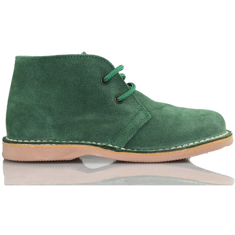 ARANCHA pisacacas safari unisex leather boot VERDE