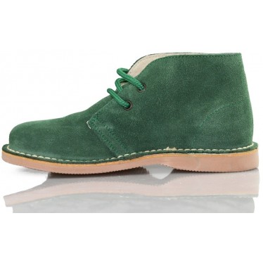 ARANCHA pisacacas safari unisex leather boot VERDE