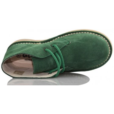 ARANCHA pisacacas safari unisex leather boot VERDE