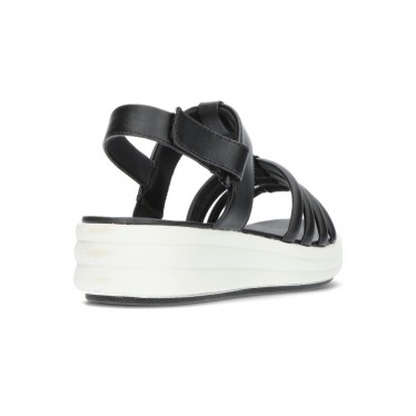 CLARKS DRIFT EASE SANDALS BLACK