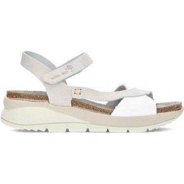 WOMEN'S SANDALS INTERBIOS 6910 BLANCO