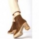 ANKLE BOOTS WONDERS MIERA H5203 CAPUCCINO
