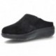FITFLOP LOAFF SUEDE CLOGS B80 BLACK
