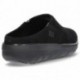 FITFLOP LOAFF SUEDE CLOGS B80 BLACK