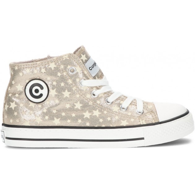 CONGUITOS ANKLE BOOTS METALLIC 28383 PLATINO CONGUITOS ANKLE BOOTS METALLIC 28383 PLATINO