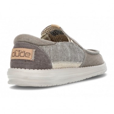 SHOES DUDE THAD D1119 CHAMBRAY_WALNUT