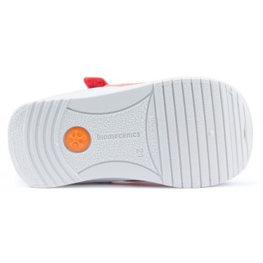 Sandals BIOMECANICS CANVAS BABY AZAI ROJO