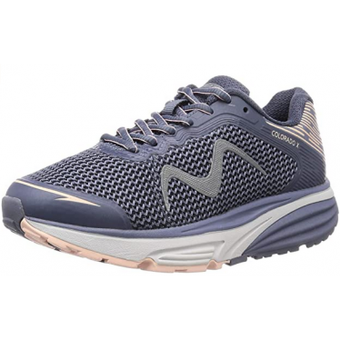 WOMEN'S MBT COLORADO X RUNNING SHOES GREY_PINK