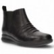 CLARKS UN ADORN MID ANKLE BOOTS BLACK