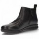 CLARKS UN ADORN MID ANKLE BOOTS BLACK