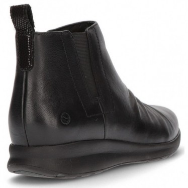 CLARKS UN ADORN MID ANKLE BOOTS BLACK