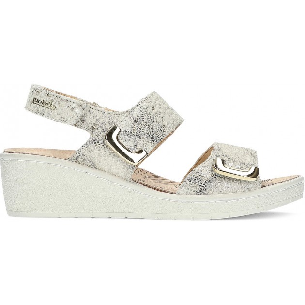 SANDALS MEPHISTO PAM CHIC PLATINUM