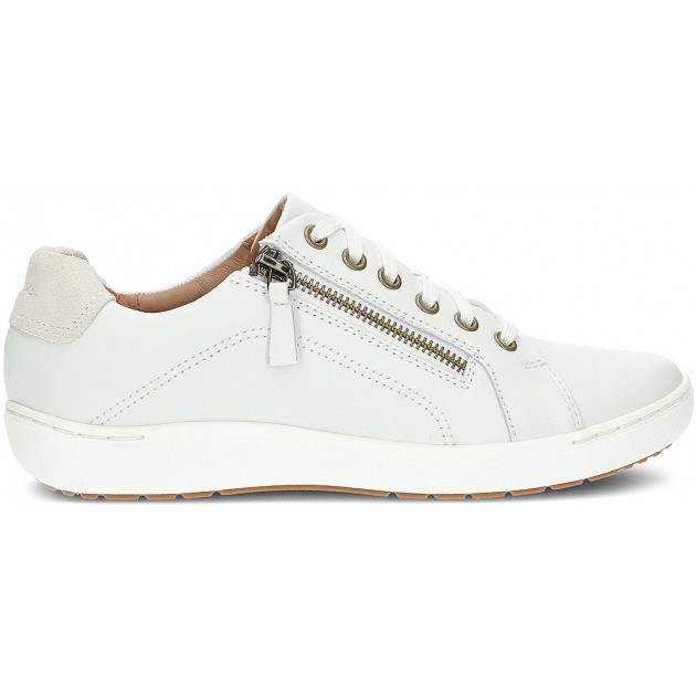 CLARKS NALLE LACE SNEAKERS WHITE CLARKS NALLE LACE SNEAKERS WHITE