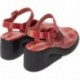 SANDAL CAMPER KAAH K201213 ROJO