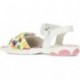 SANDAL LELLY KELLY LK55521 GIRAFFE AND ELEPHANT WHITE