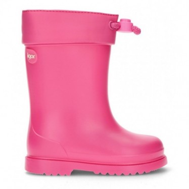 GIRLS WATER BOOTS IGOR CHUFO FUCSIA