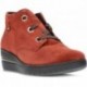 MEPHISTO MOBILS PERYNE ANKLE BOOTS RUST