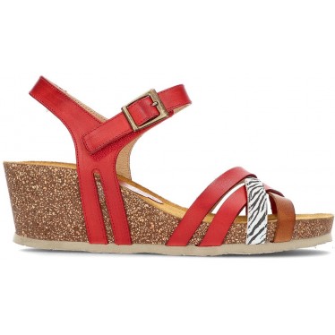 SANDAL FLUCHOS PALMA D8551 TEXAS ROJO