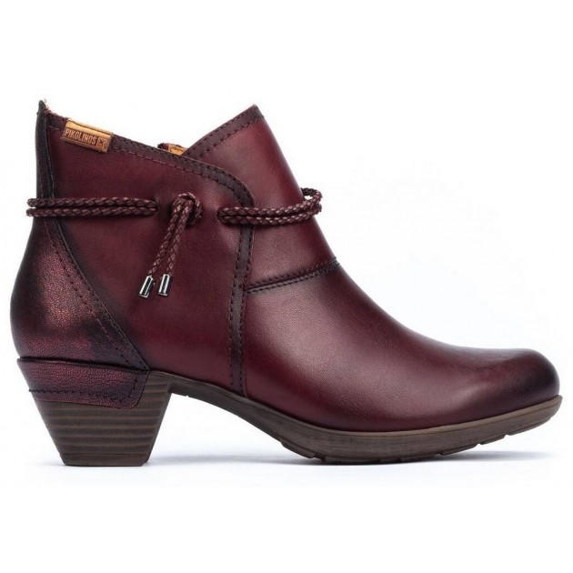 PIKOLINOS ROTTERDAM ANKLE BOOTS 902-8775 GARNET