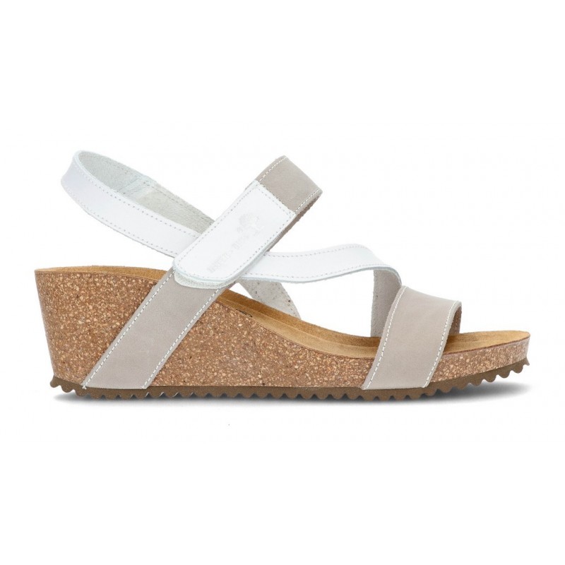 INTERBIOS Sandals Comfortable wedge 2019 BLANCO