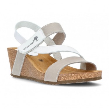 INTERBIOS Sandals Comfortable wedge 2019 BLANCO