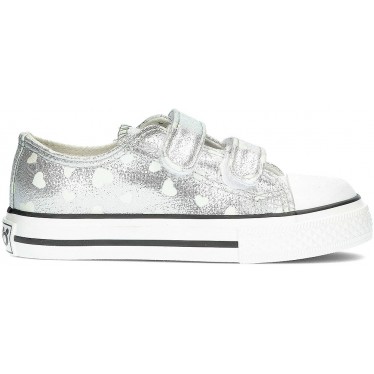 SHINY CONGUITO SNEAKERS 14155 PLATA