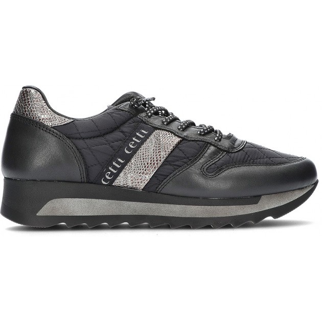 CETTI PADDED SNEAKERS C-847 NEGRO CETTI PADDED SNEAKERS C-847 NEGRO