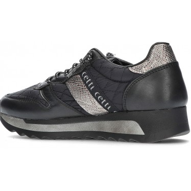 CETTI PADDED SNEAKERS C-847 NEGRO