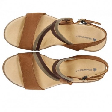 SANDALS EL NATURALISTA LEAVES 5019 BROWN