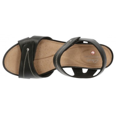 SANDALS CLARKS UN PALMA VIBE NEGRO