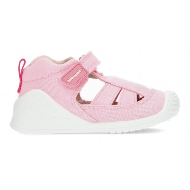 BIOMECANICS CANONA baby BELT sandals PINK