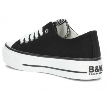 BYW BASIC CANVAS SNEAKERS 52715 NEGRO