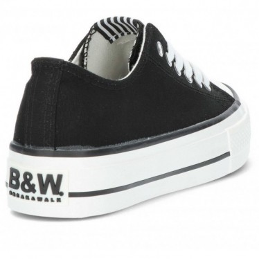 BYW BASIC CANVAS SNEAKERS 52715 NEGRO