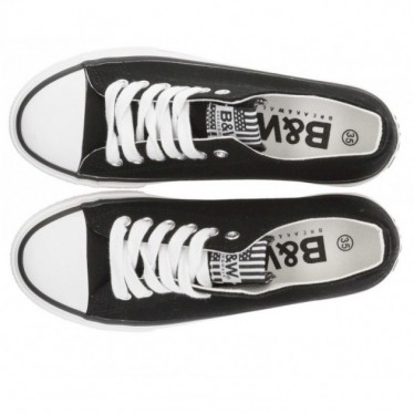 BYW BASIC CANVAS SNEAKERS 52715 NEGRO