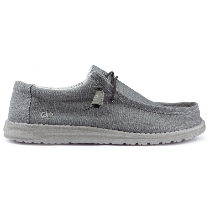 SHOES DUDE WALLY STRETCH M 11038 GRAY