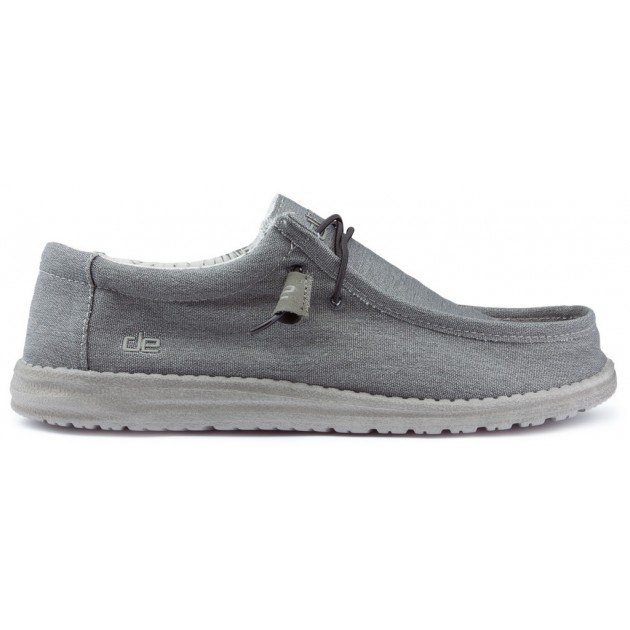 SHOES DUDE WALLY STRETCH M 11038 GRAY SHOES DUDE WALLY STRETCH M 11038 GRAY