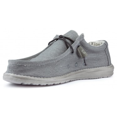 SHOES DUDE WALLY STRETCH M 11038 GRAY