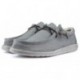 SHOES DUDE WALLY STRETCH M 11038 GRAY