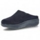 FITFLOP LOAFF SUEDE CLOGS B80 NAVY
